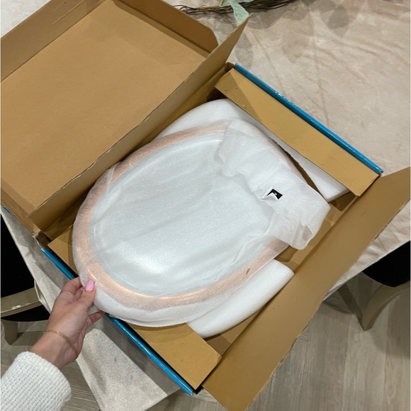 Nambe - Classic Copper collection 
17” oval platter - Picture 4 of 7